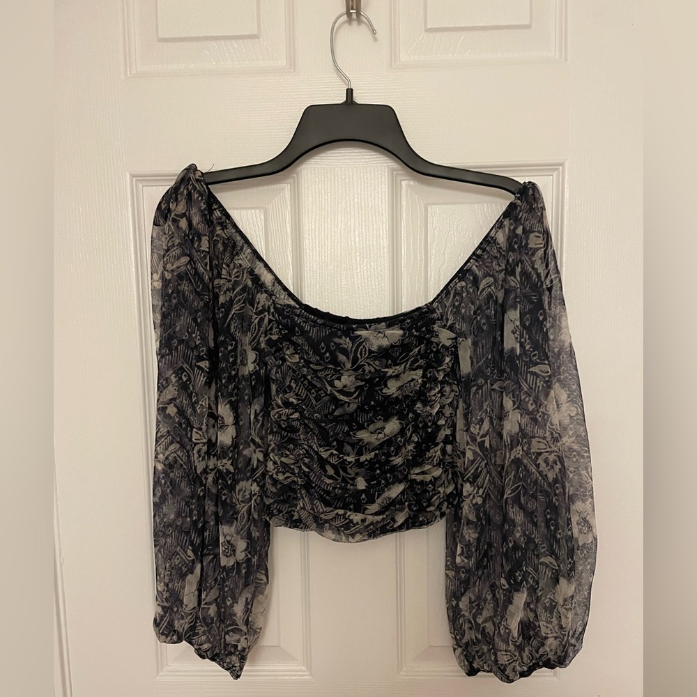 Free People Floral Top - Size XS